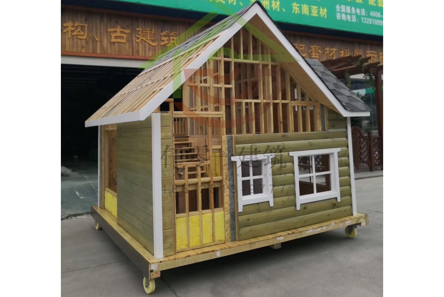 移动木屋模型