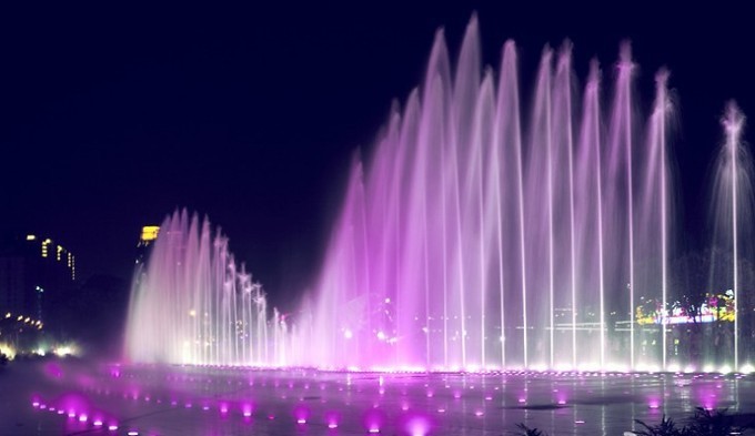 四川旱式喷泉
