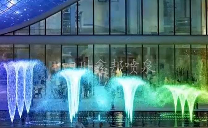 音樂噴泉水型介紹之靈動多變的百變噴泉