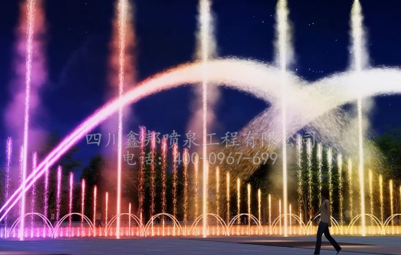 四川旱式喷泉设计公司