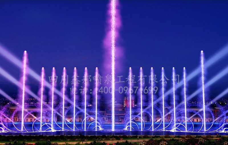 四川大型音乐喷泉设计
