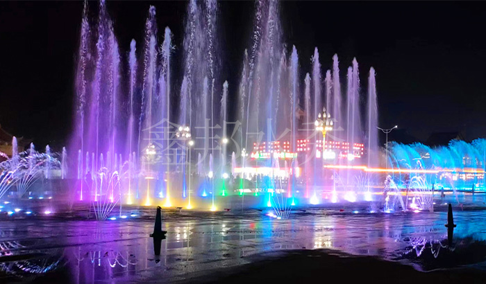 如何打造一座能提高景区夜游人气的喷泉