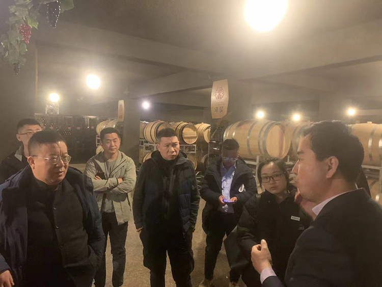 2月26日上午，在市葡萄产业办刘玫副主任的带领下，中国十大营销专.家