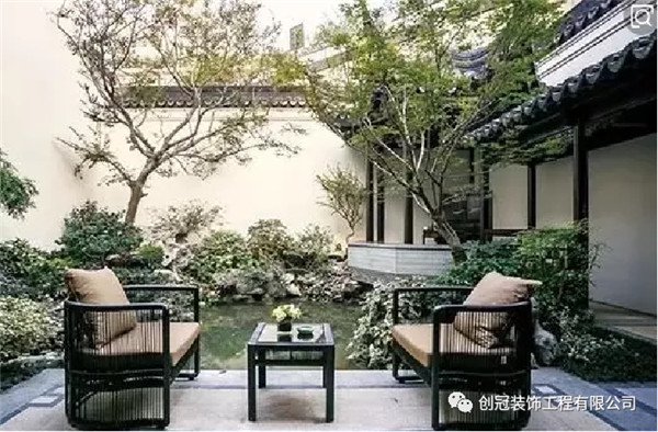 新中式庭院别墅，骨子里散发的美！