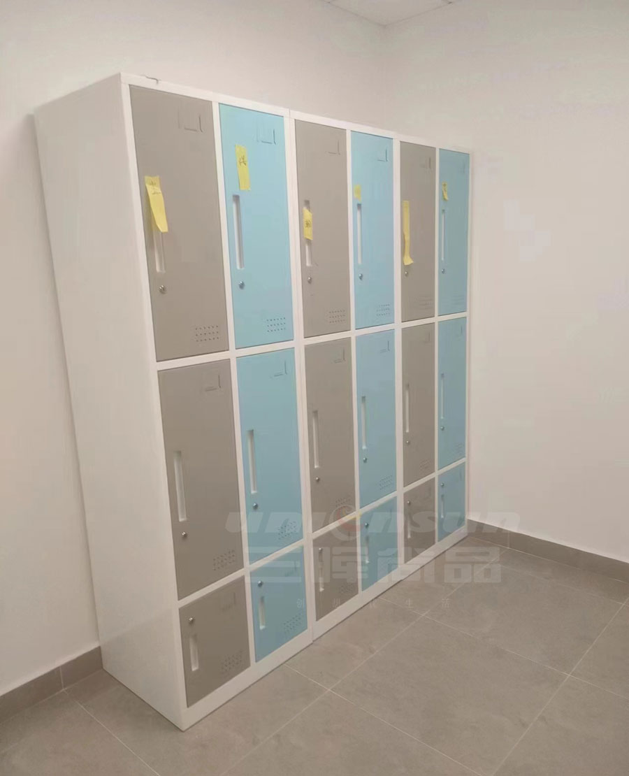 彩色浴柜-钢制浴室储物柜