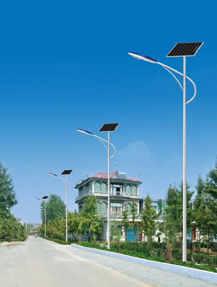 新农村建设一体化太阳能高杆灯的优势