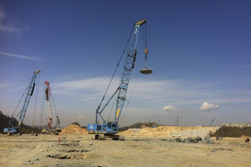 什么是强夯法地基施工?发展的过程是怎样?新疆地基强夯施工厂家告诉你