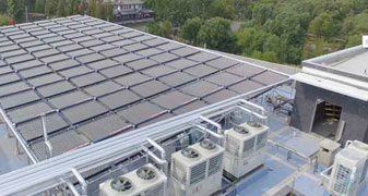 太阳能空气能热水工程