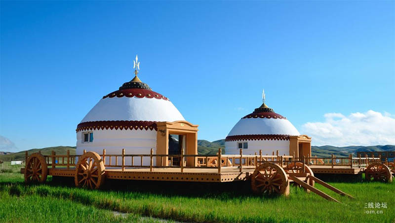 传统景区蒙古包服务企业