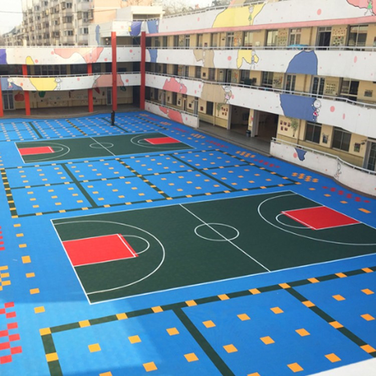 籃球場鋪設彈性懸浮地板有什么好處？