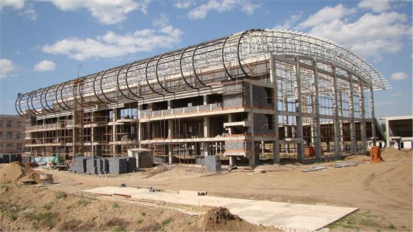內蒙古鋼結構施工建造室內兒童游樂園
