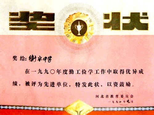 1991荣誉