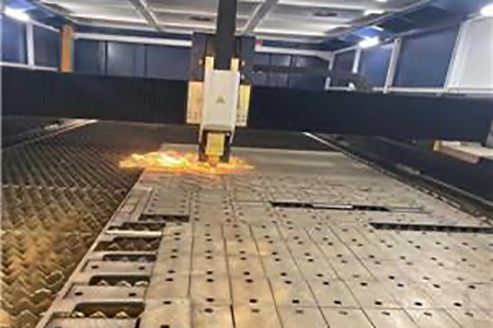 激光切割厂区