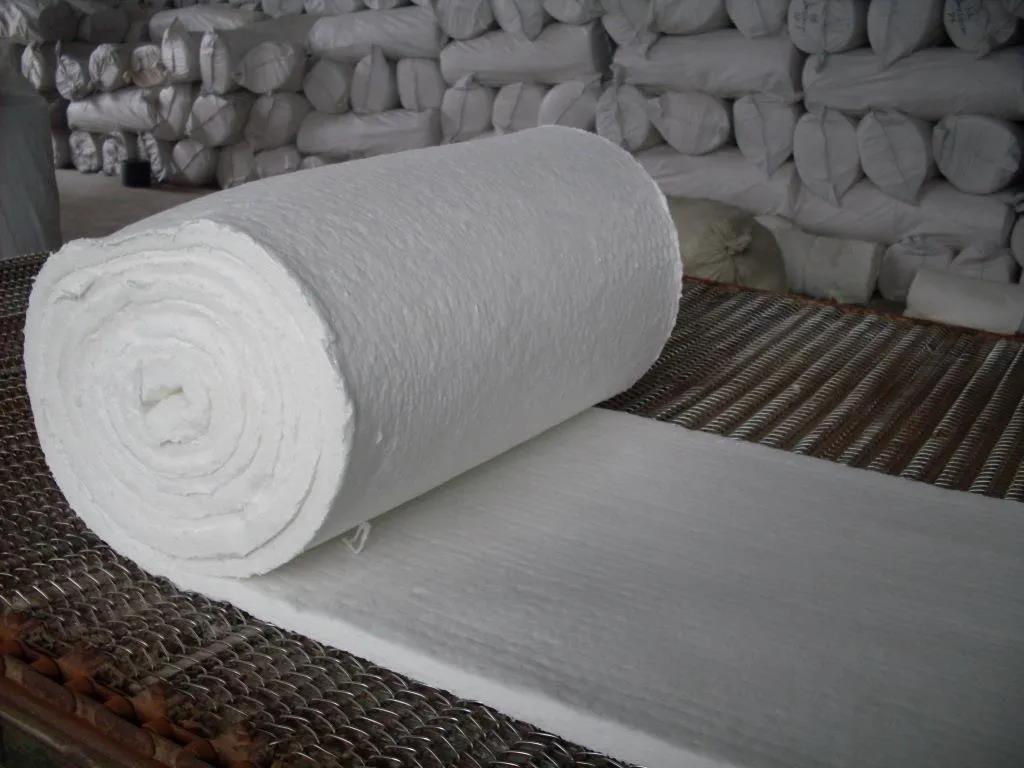 硅酸铝纤维毯/毡的施工方法