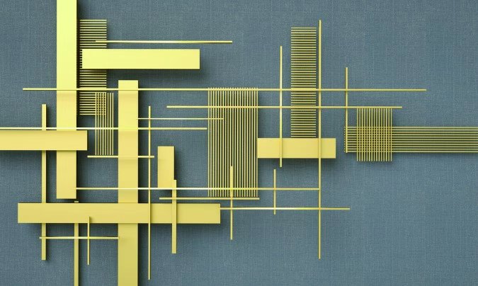 竹木纖維背景畫