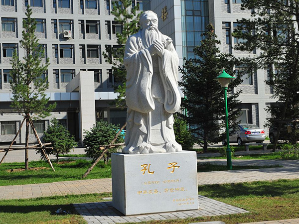 宁夏校园名人雕塑