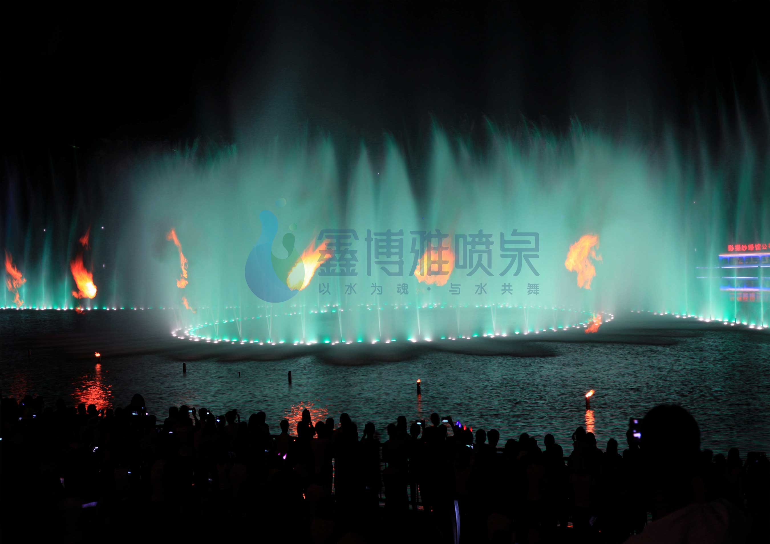 四川喷火喷泉