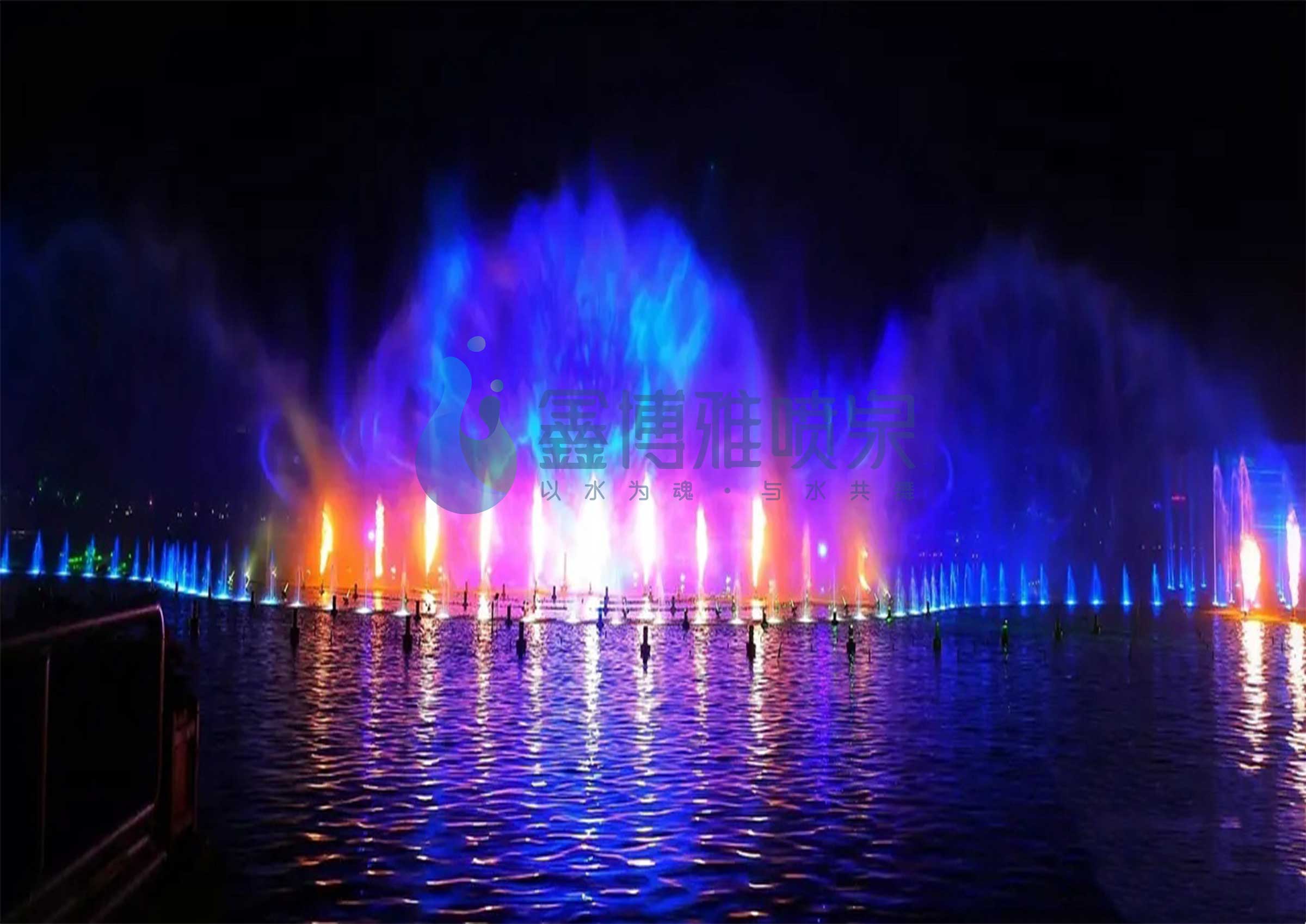 四川喷火喷泉