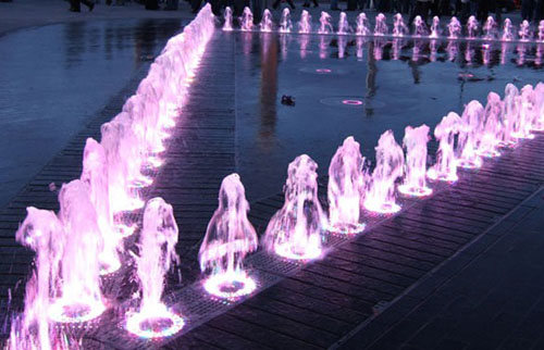 四川喷泉|灯光照明设计前需要注意的事项