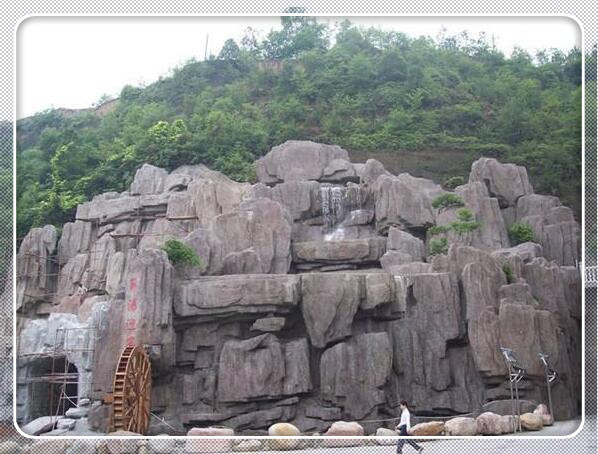 河南塑石假山设计