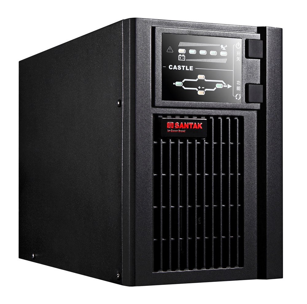 河南山特C1K在线式UPS不间断电源1KVA800W电脑服务器监控稳压备用电源