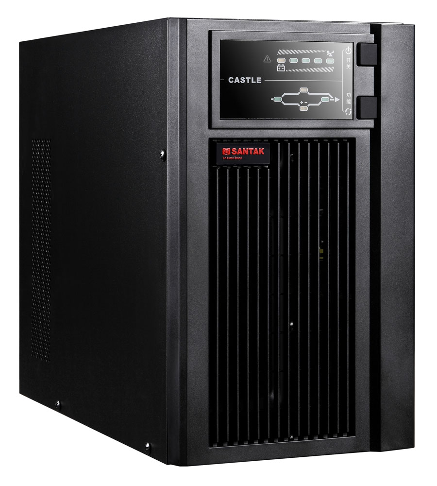 山特C3K在线式UPS不间断电源3KVA2400W电脑服务器监控稳压备用ups