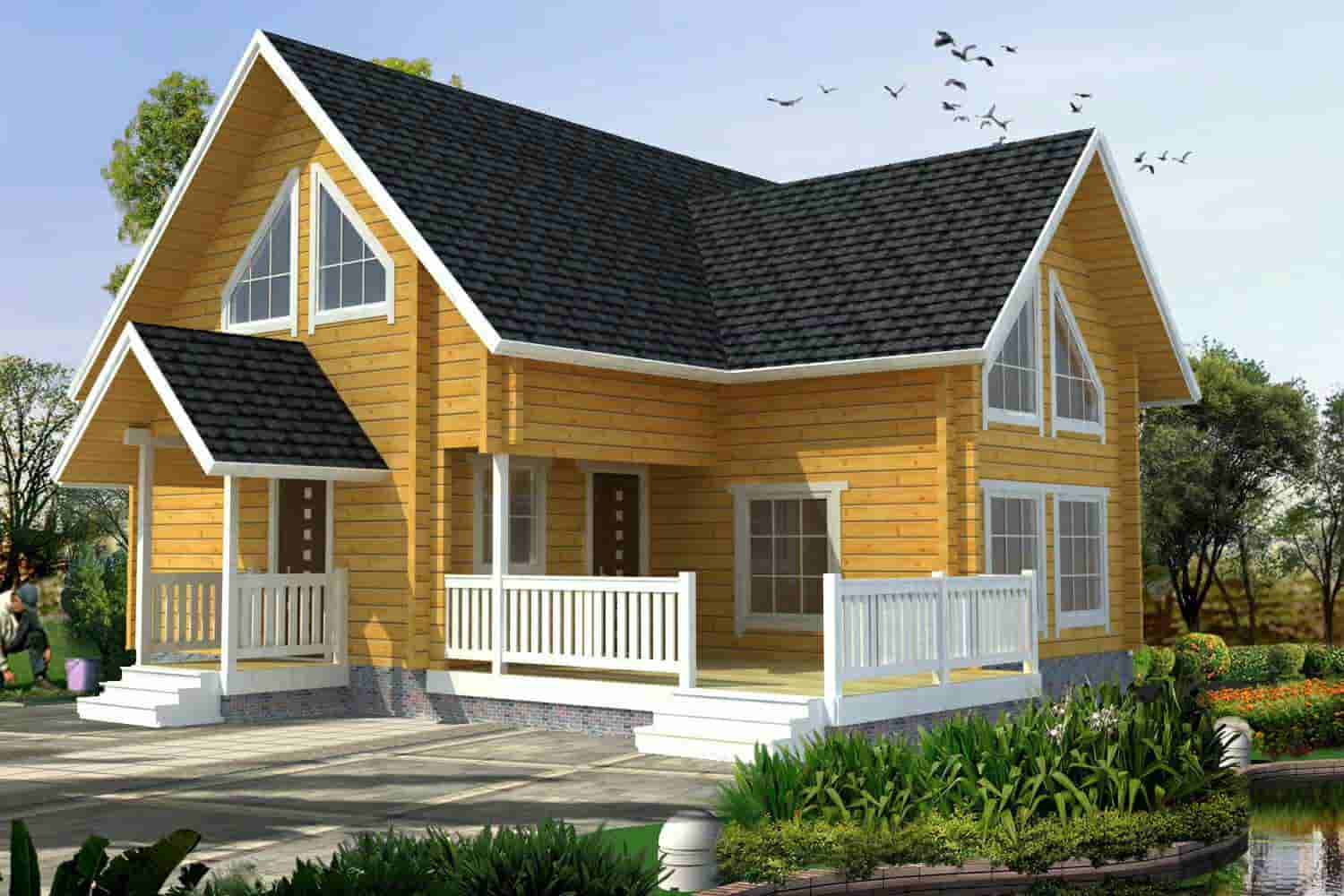 四川重型木屋别墅设计