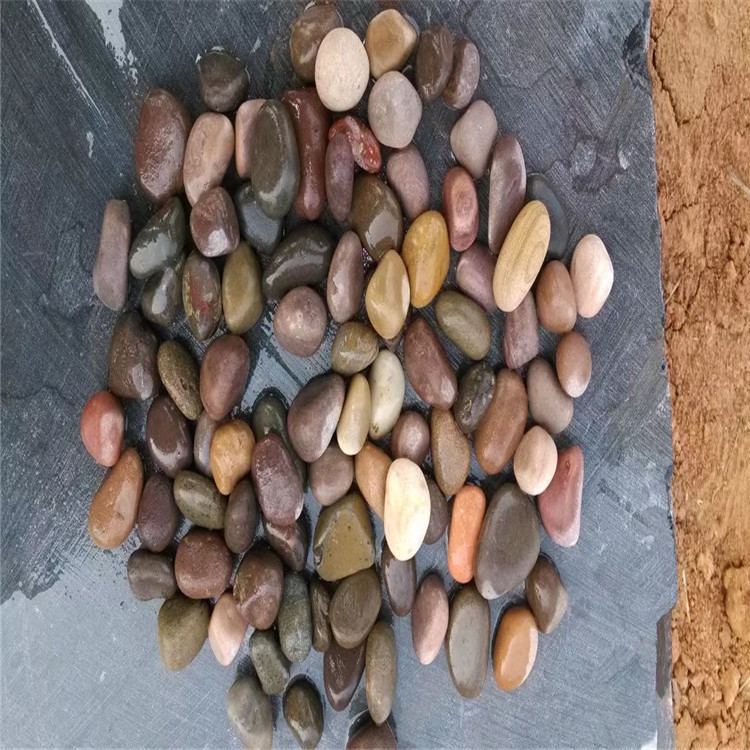 郑州水磨石彩石子供应  常用作园林小径庭院别墅的铺设