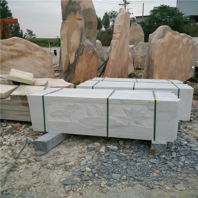 郑州大量供应栏板 雕刻汉白玉围栏 承接大型工程