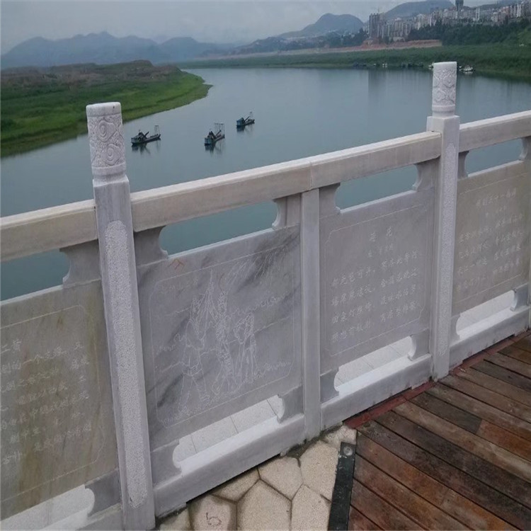 郑州长期批发组装式栏杆 大理石防护栏板