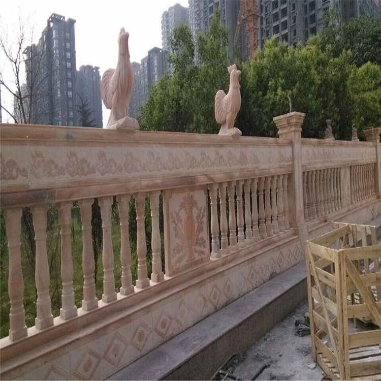 郑州石栏杆 阳台栏杆厂家   观者凭栏遥望也是享受