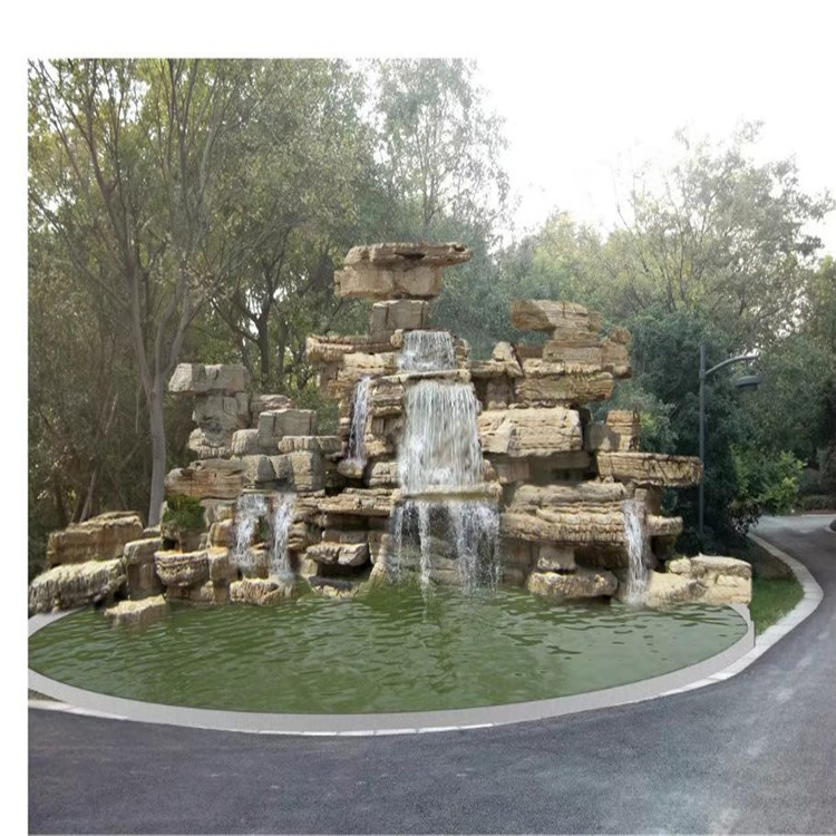郑州景石假山销售  是城市园林建设的理想材料