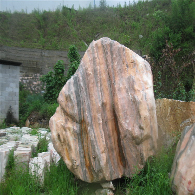 郑州草坪景观石 野山石厂家供应