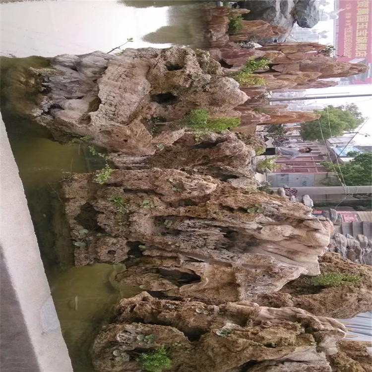郑州假山石盆景图片
