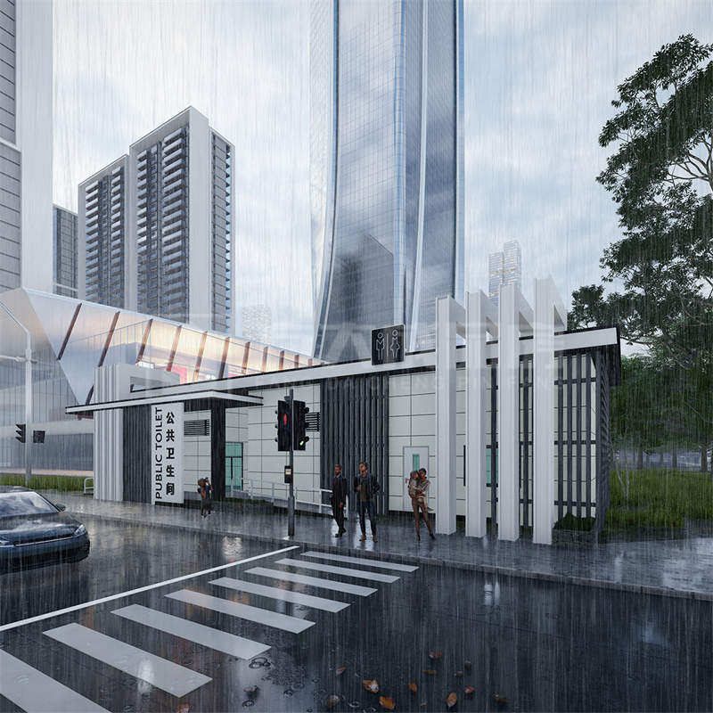 四川装配式市政环保生态移动式公厕定制设计