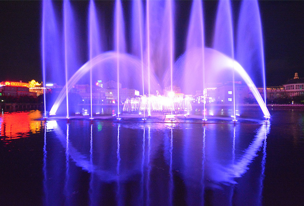 水舞秀艺术喷泉为大家阐述四川喷泉的主要形式分为哪些？