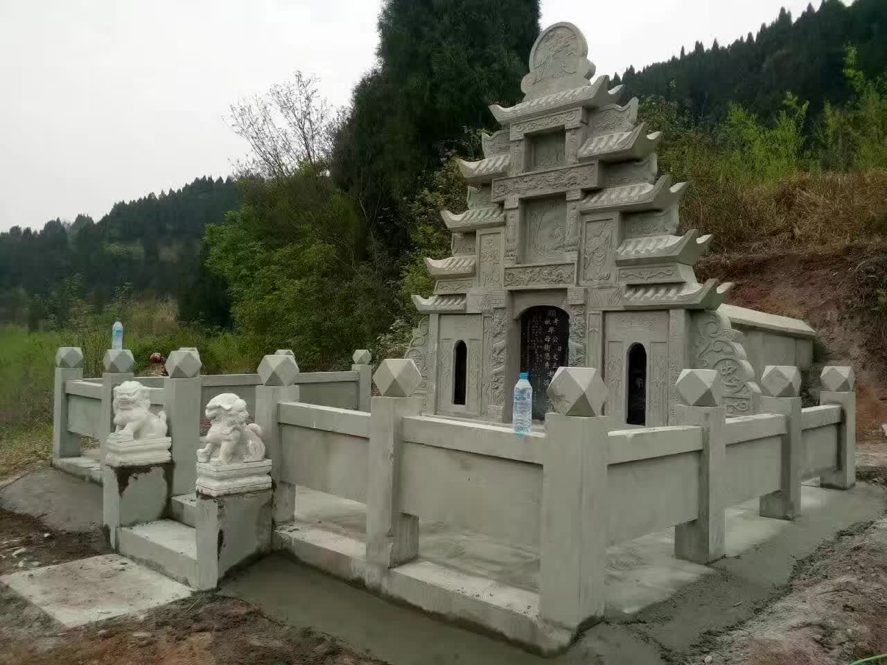 四川青砂石墓碑案例