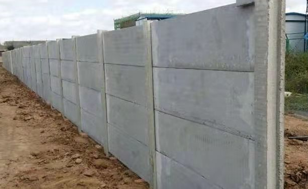 水泥围墙板施工