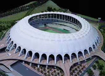 拉萨郑州体育馆膜结构
