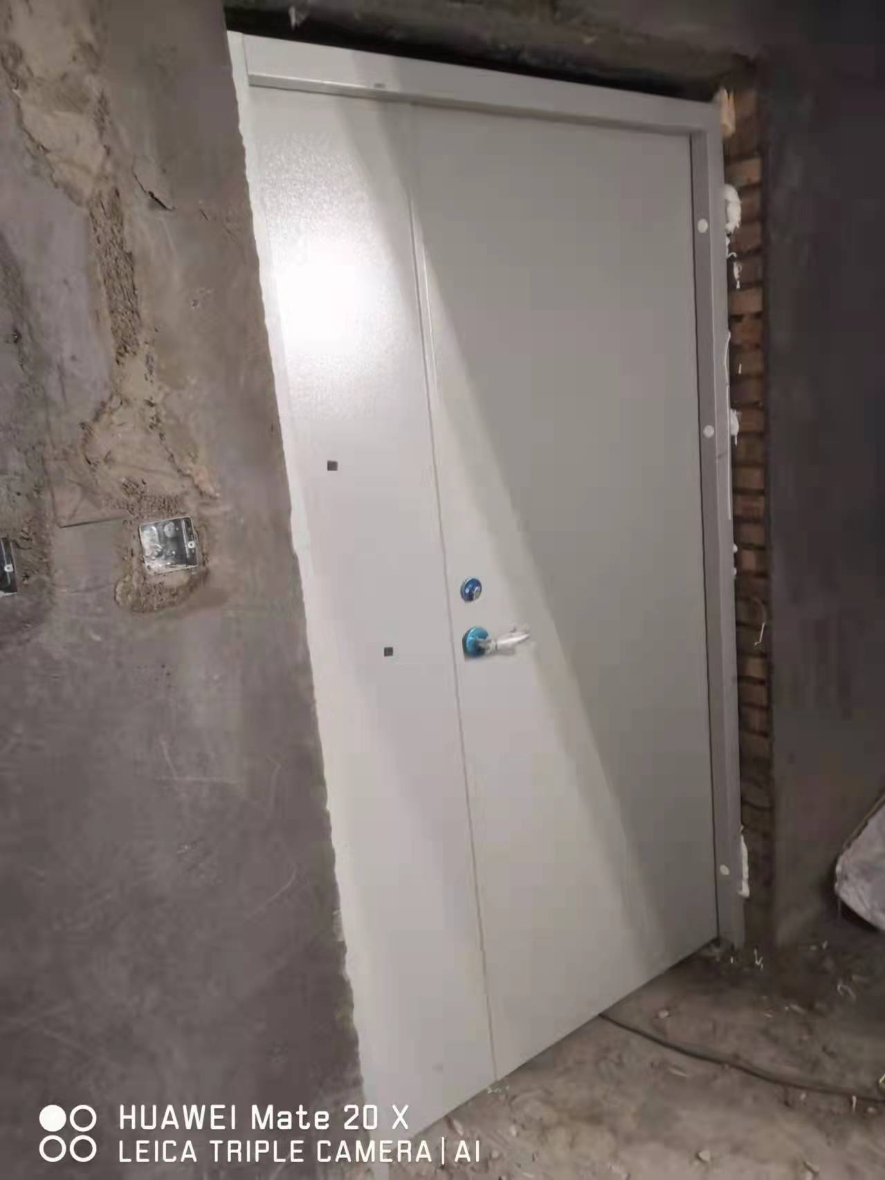 曲江老年公寓钢质门安装
