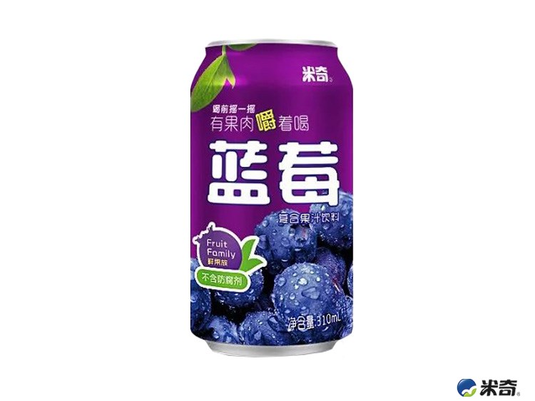 鮮果族藍莓芒果310ml