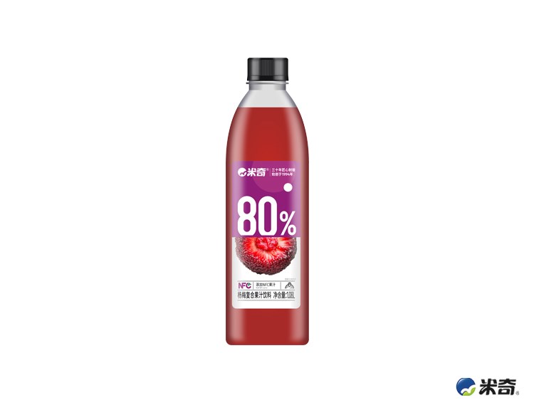 湖南米奇80%复合果汁1.08L