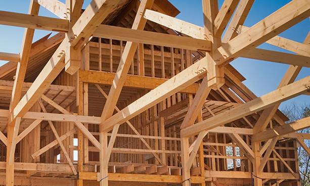 使用木材作为建筑材料可以节省金钱和时间
