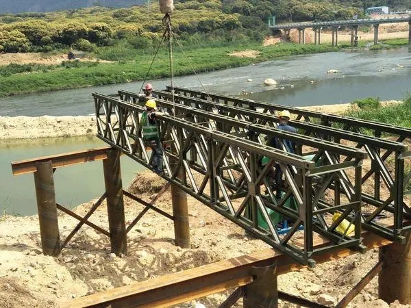 四川贝雷桥的常用安装架设方法