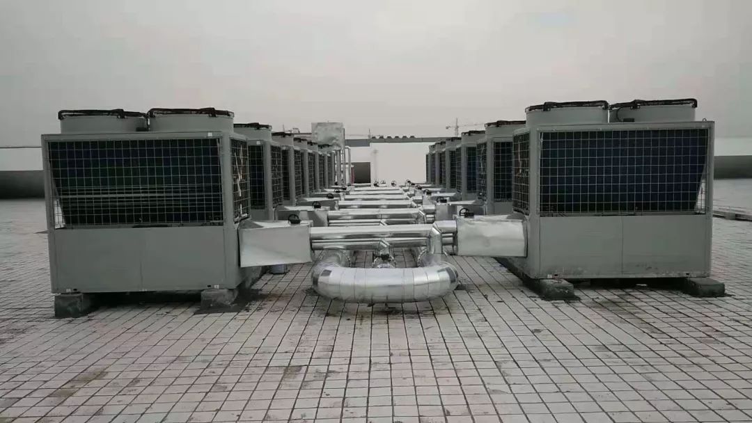 風冷熱泵機組噪聲治理