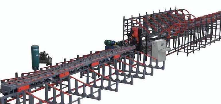 四川数控钢筋剪切线的智能化、自动化得到众多好评