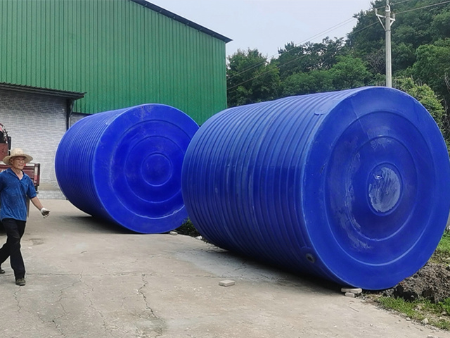 20吨塑料水塔蓝色避光