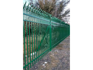 新疆道路防爬锌钢护栏