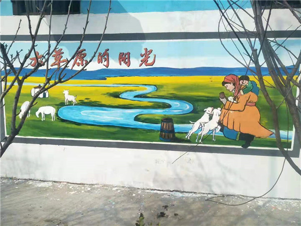 河南文化墙彩绘施工