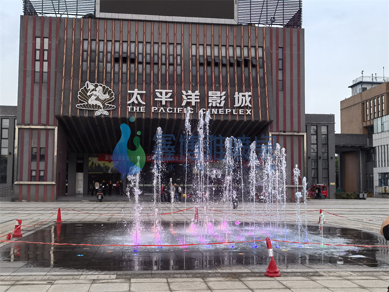 四川喷泉-什邡三中心喷泉维修工程